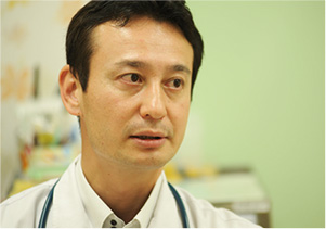 医師というよりも小児科医になりたかったと語る澤田氏